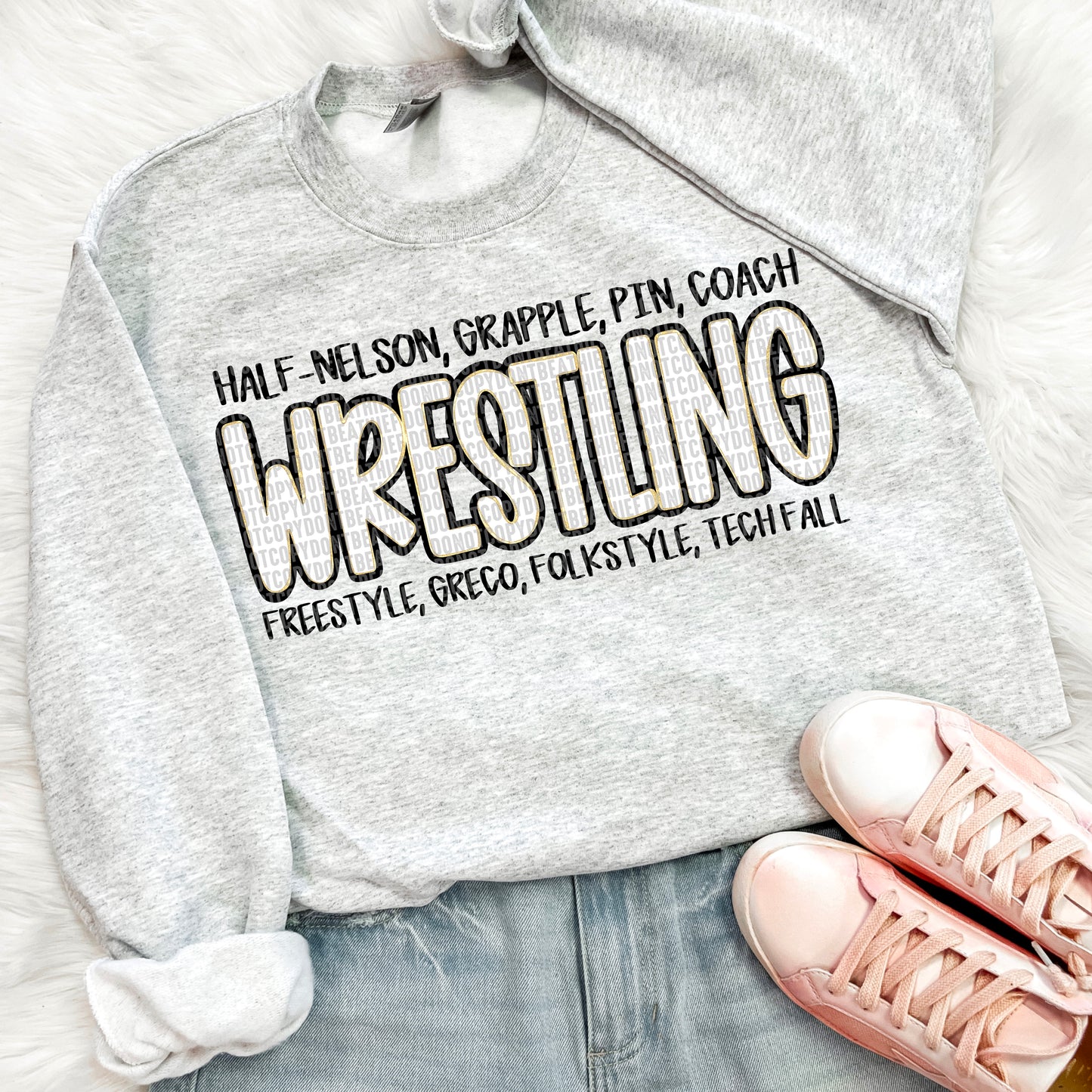Wrestling Doodle