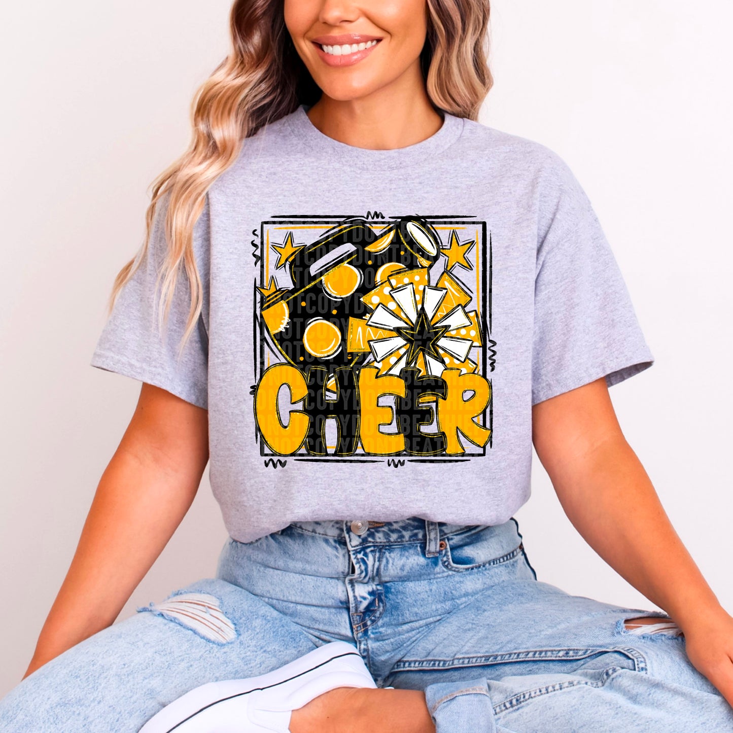 Cheer Bundle; Yellow Gold & Black