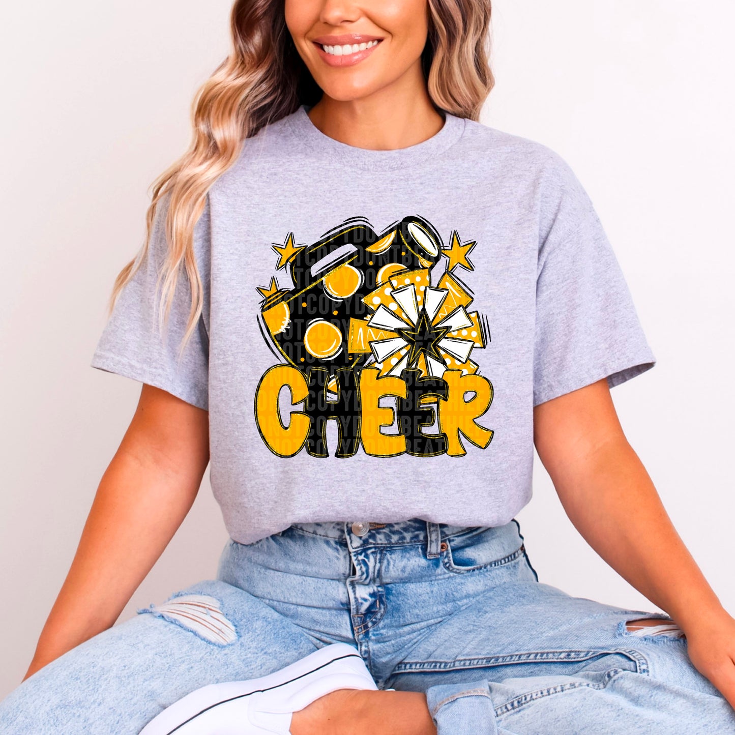 Cheer Bundle; Yellow Gold & Black