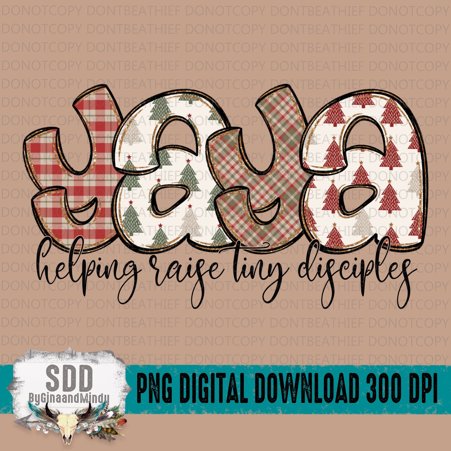 Yaya Helping Raise Tiny Disciples