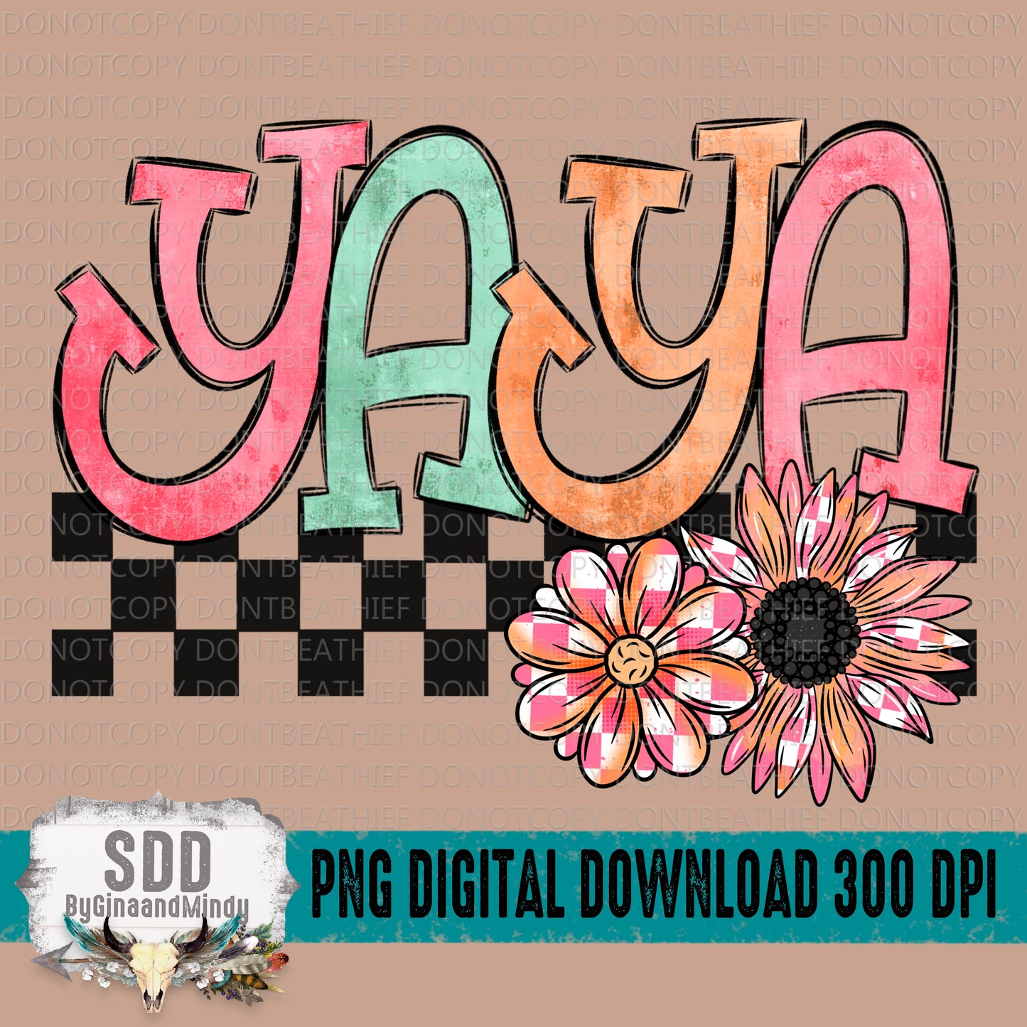 Yaya Spring Checkered