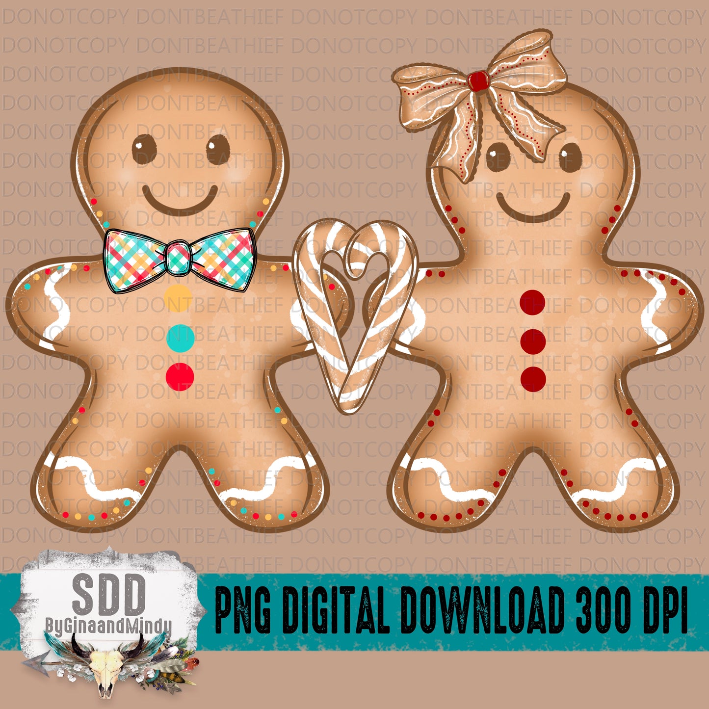 Gingerbread Couple