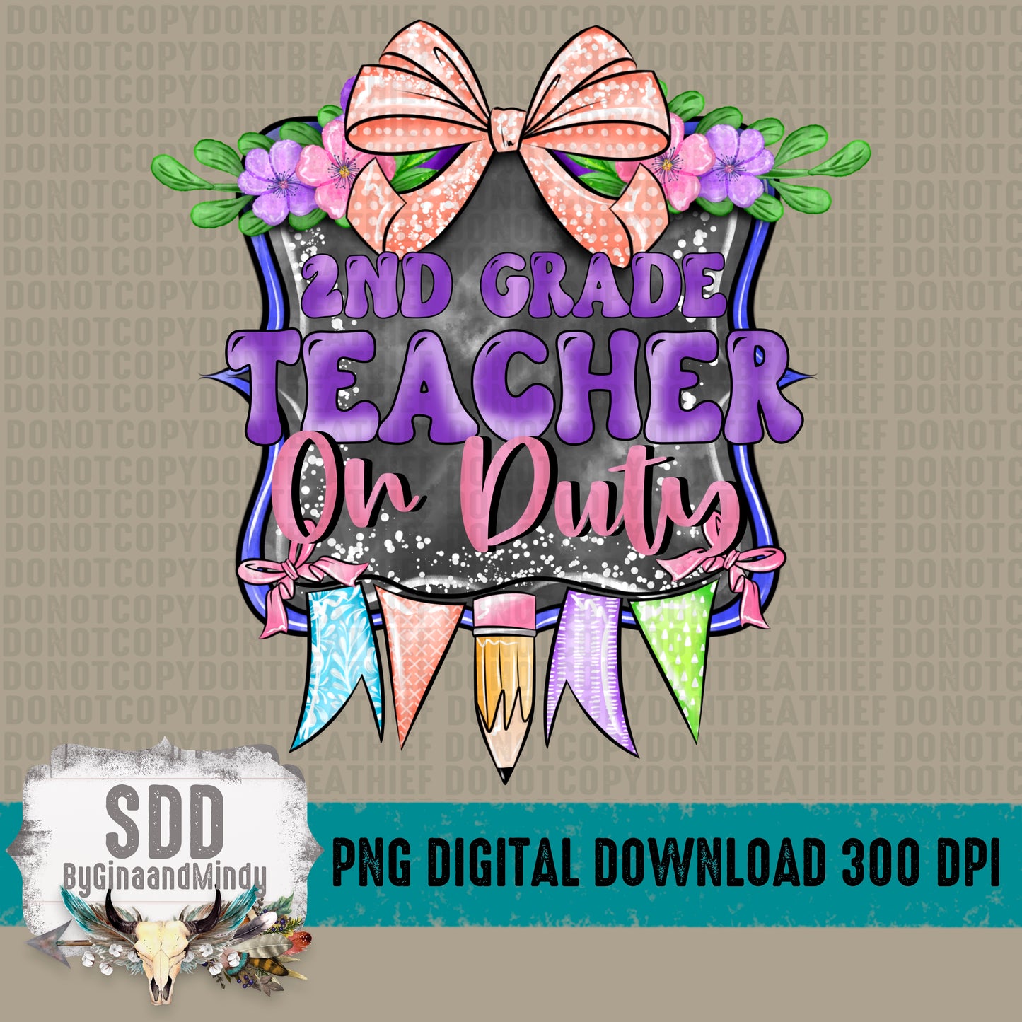 2nd Grade Teacher On Duty