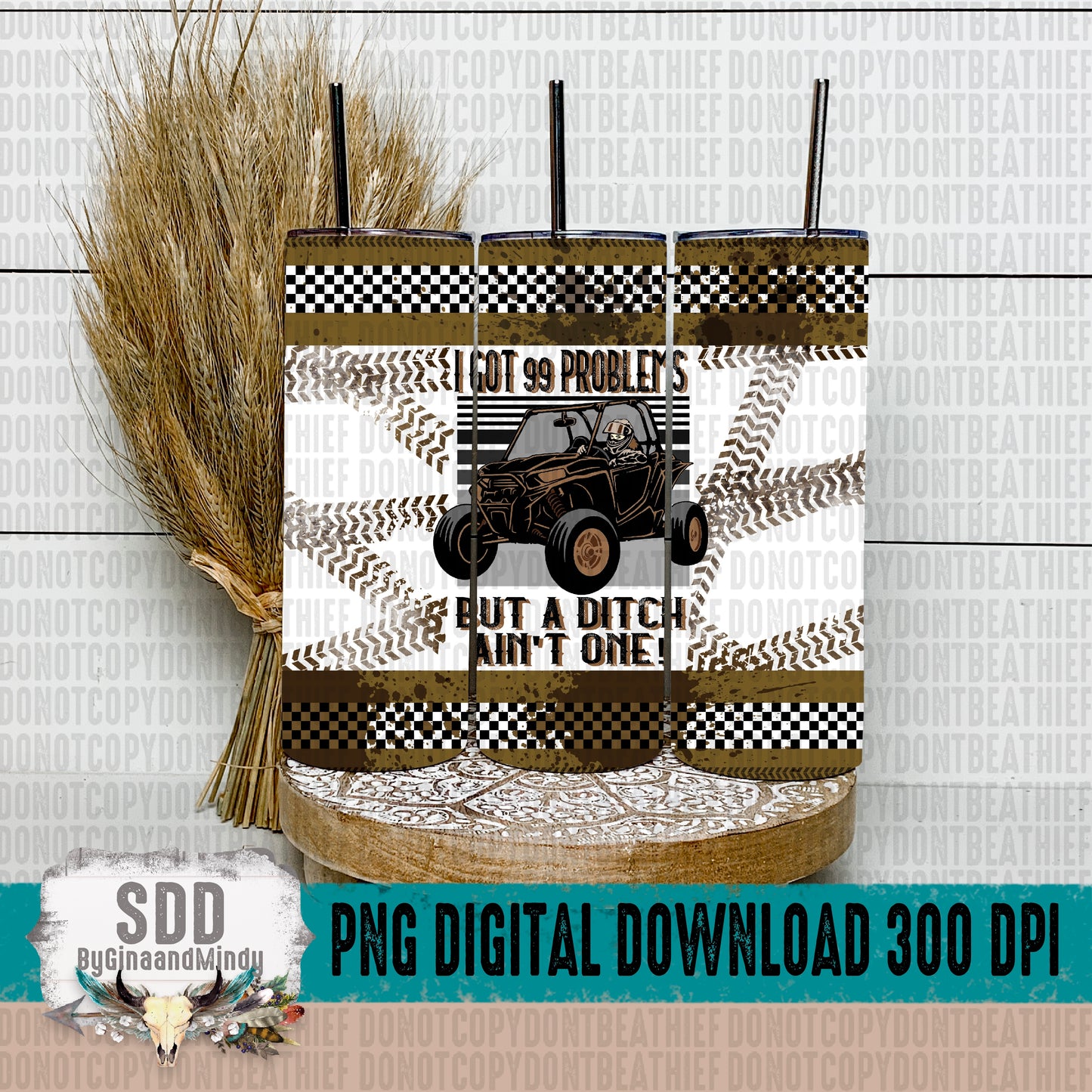 99 Problems 20 oz Tumbler Wrap