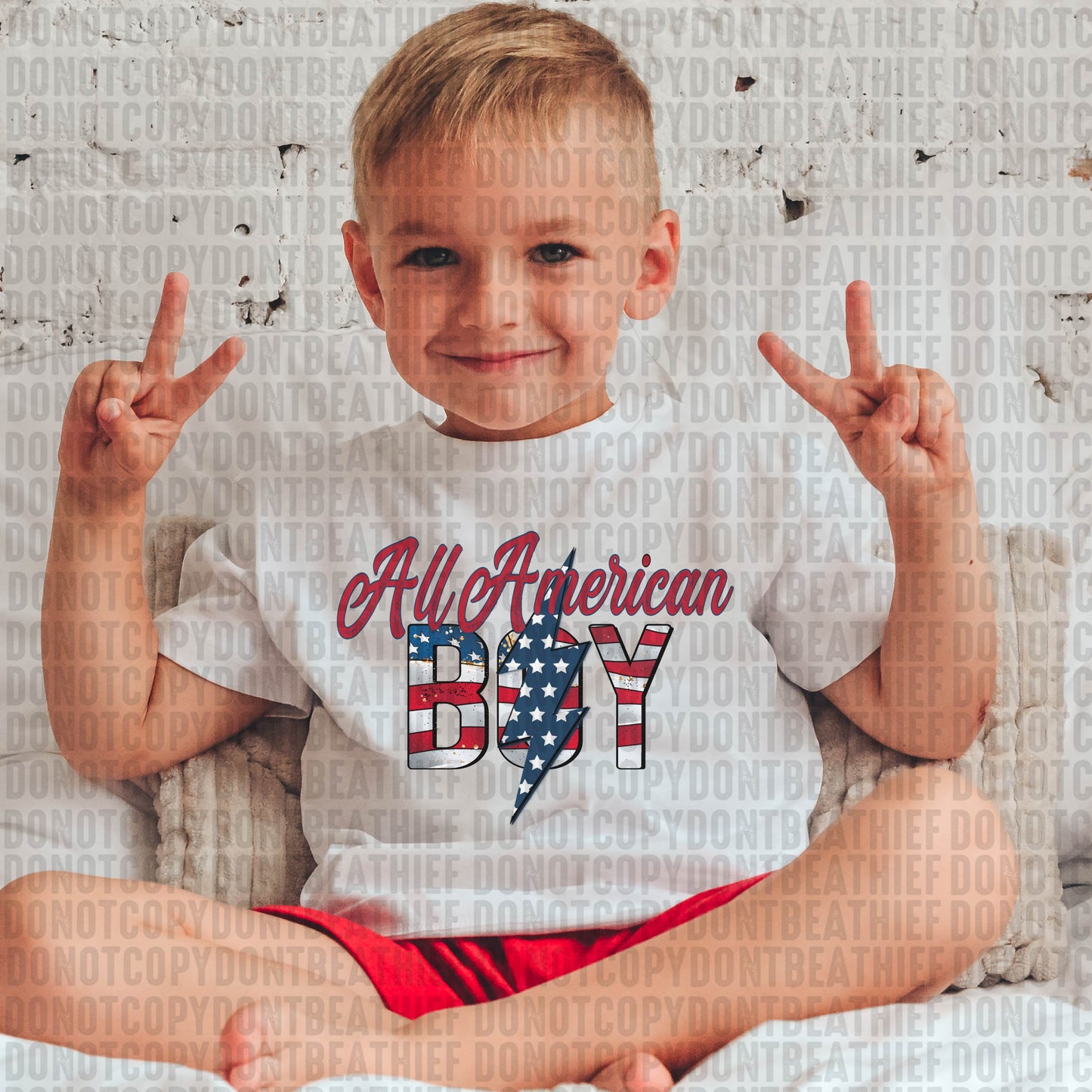 All American Boy Lighting Bolt