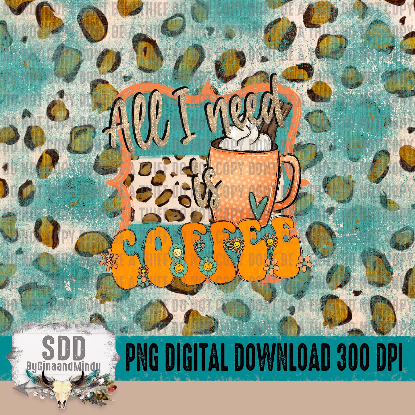 All I Need Is Coffee 20oz Tumbler