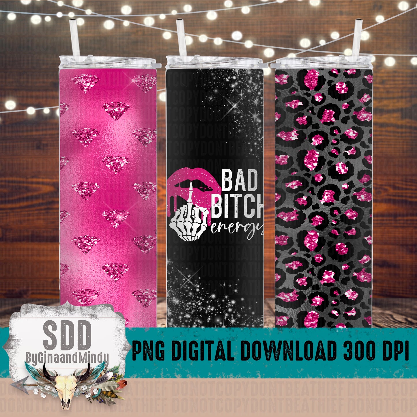 Bad Bitch Energy Tumbler
