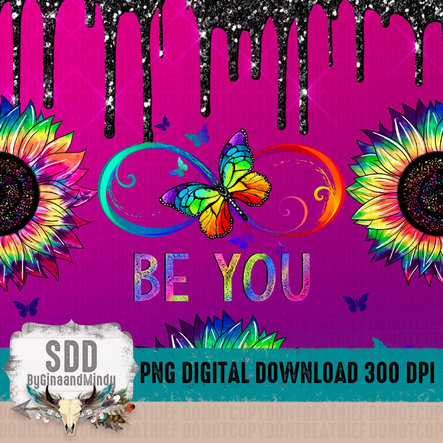 BE YOU 20 oz Tumbler Wrap