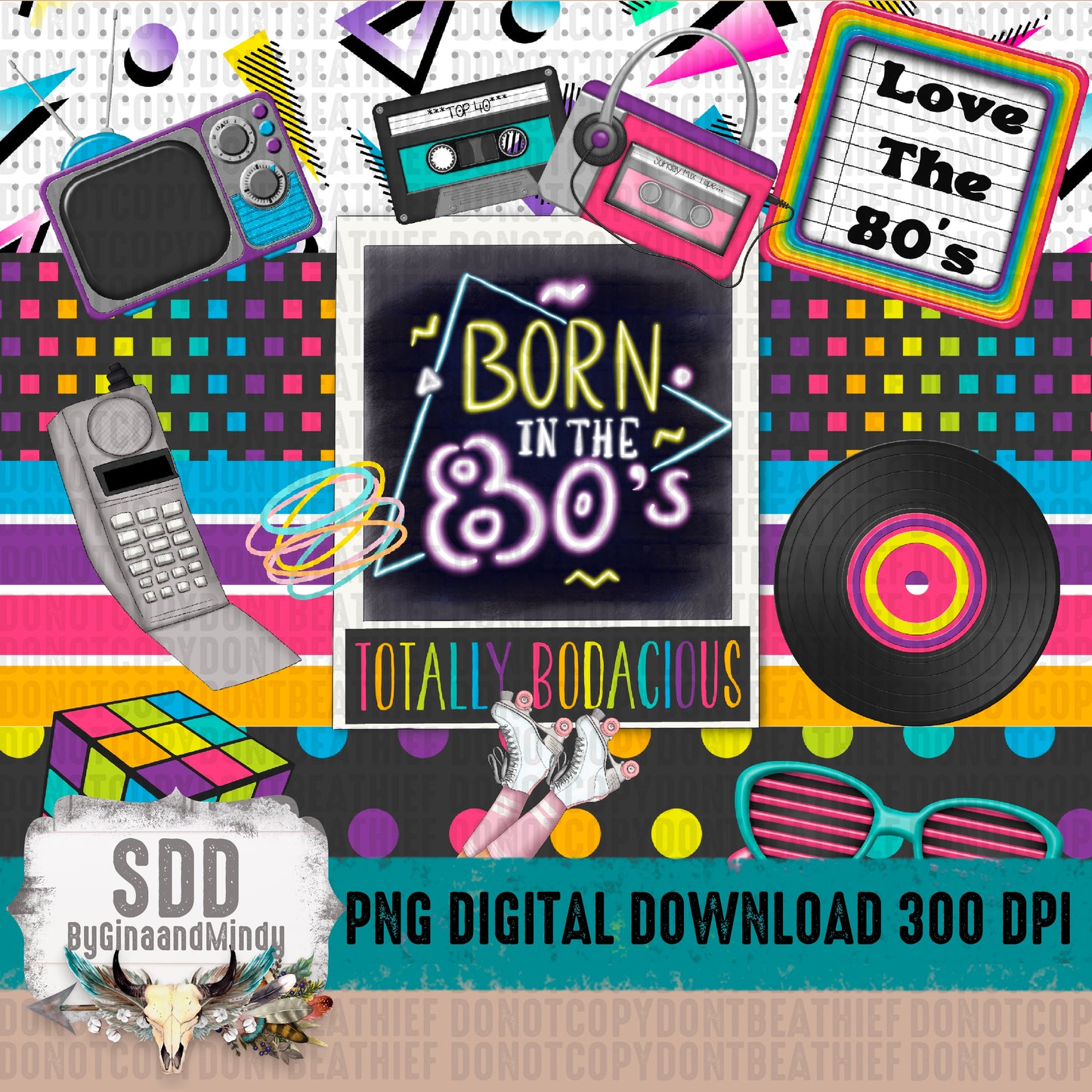 Love The 80's Tumbler