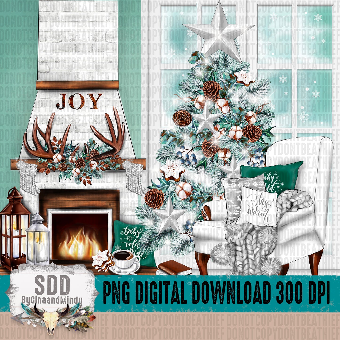 Cozy Winter 20oz Tumbler