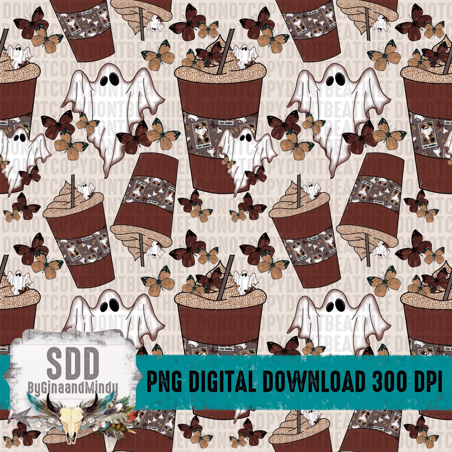 Frappe Ghost Seamless