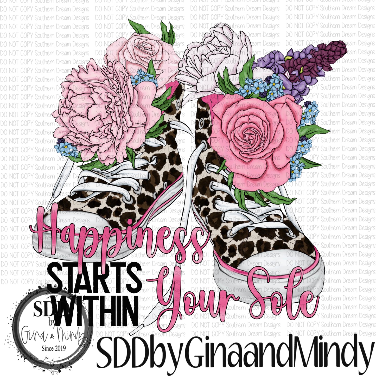 Happiness Starts Within Your Sole