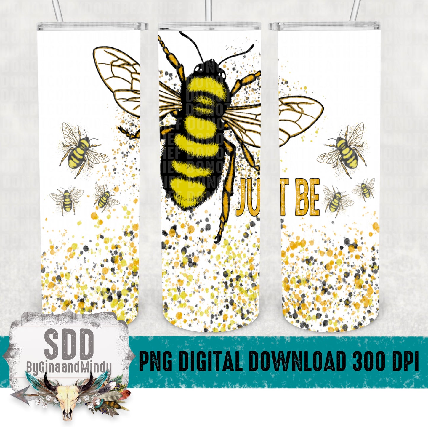 Just Be Skinny Tumbler Wrap