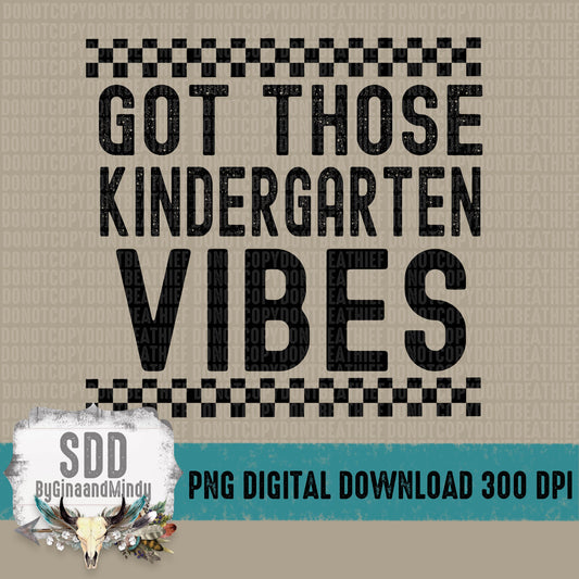 Kindergarten Vibes