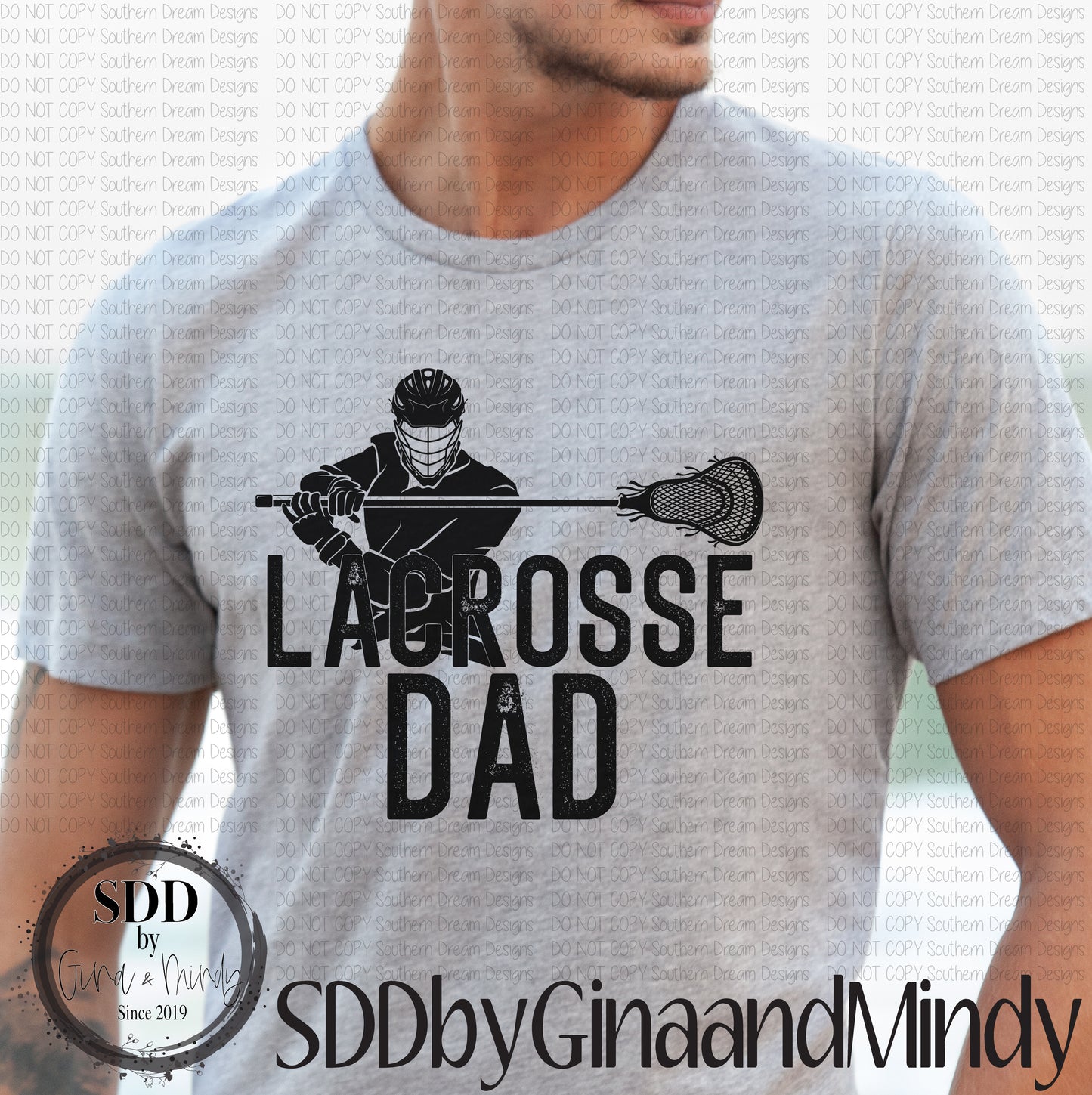 Lacrosse Dad Single Color