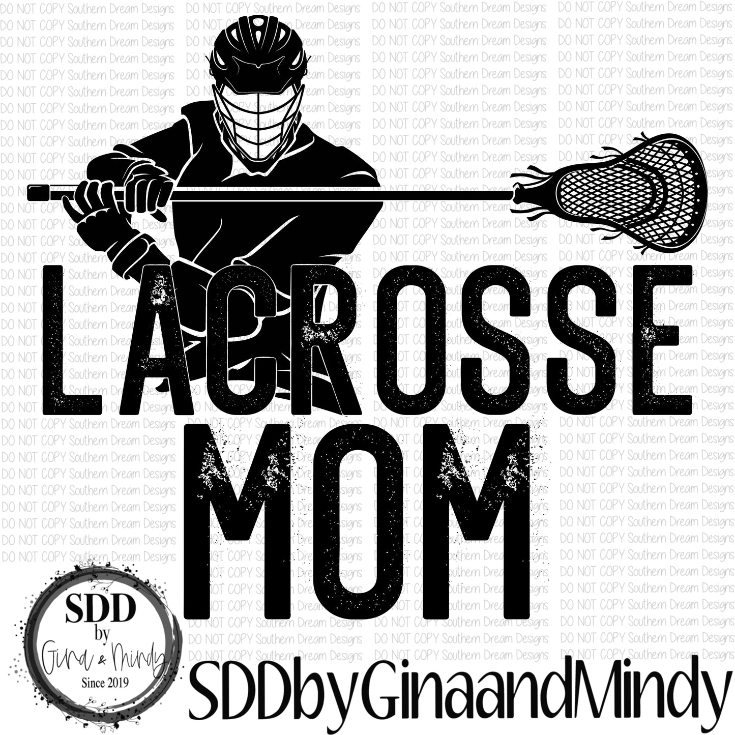 Lacrosse Mom Single Color
