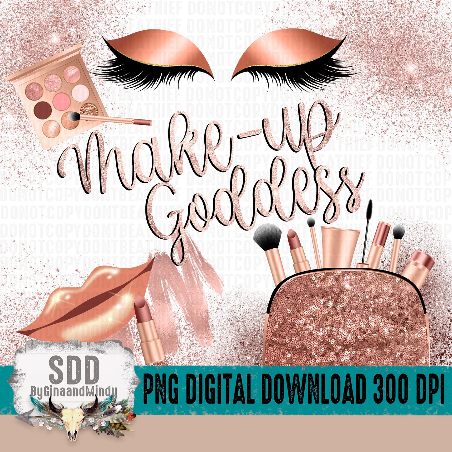 Make-Up Goddess Skinny Tumbler