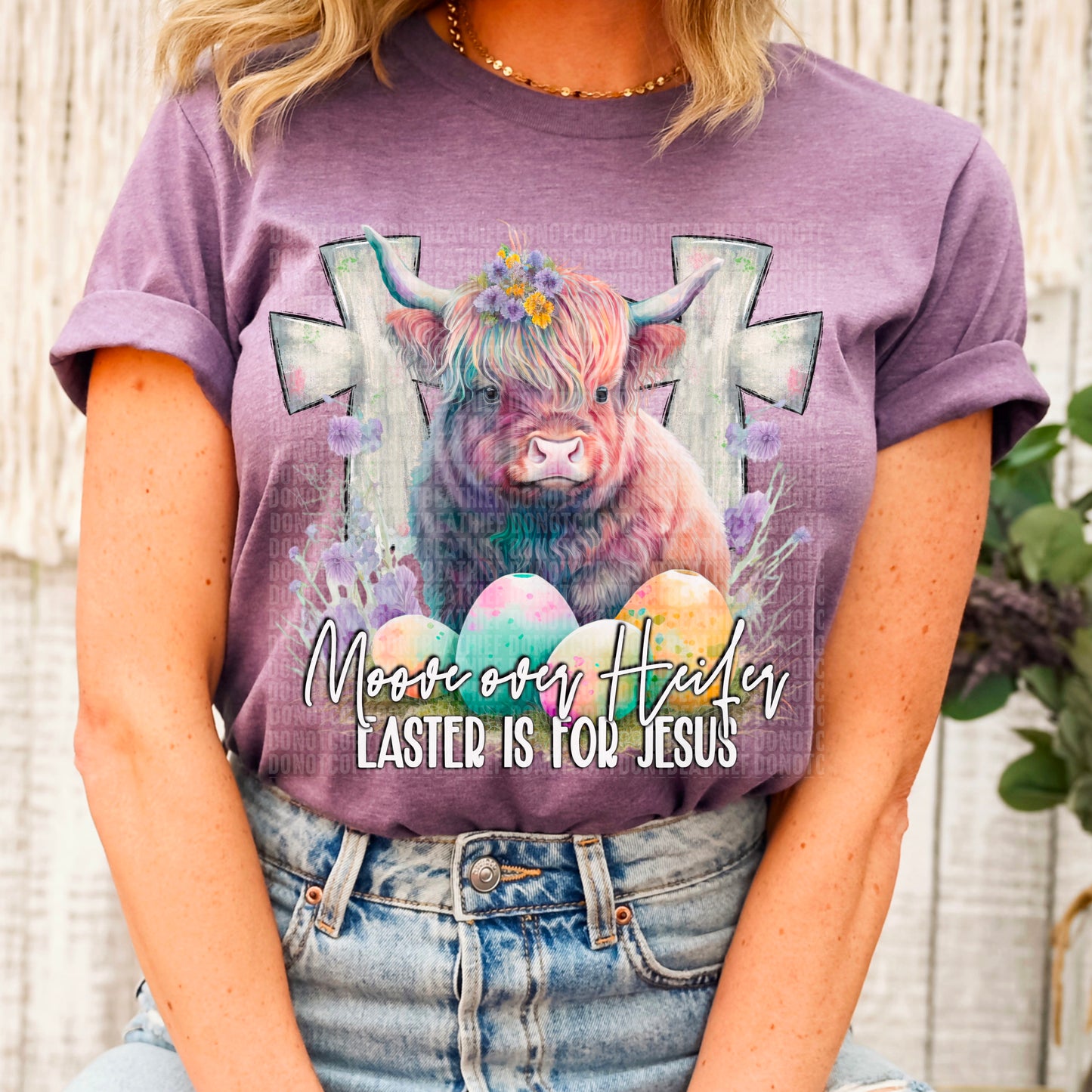 Moove Over Heifer Easter is for Jesus