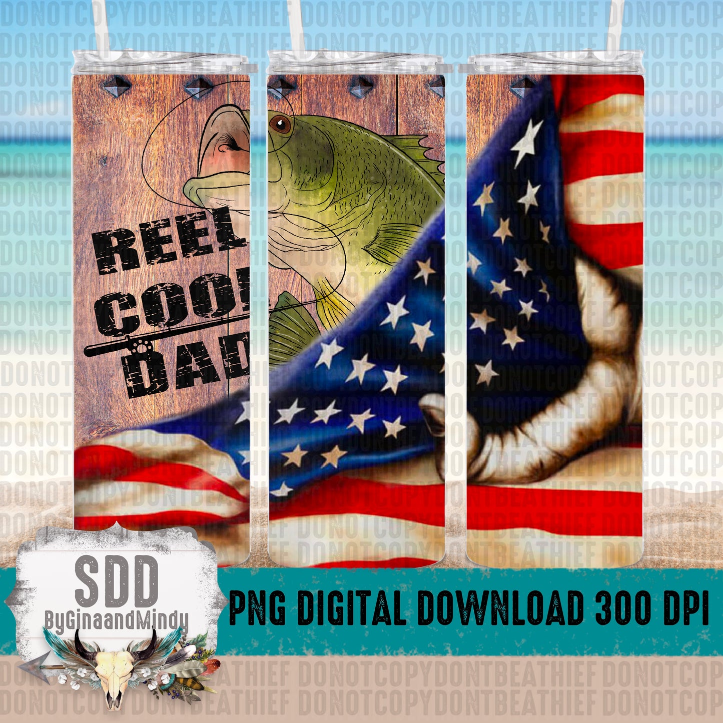 Reel Cool Dad Tumbler