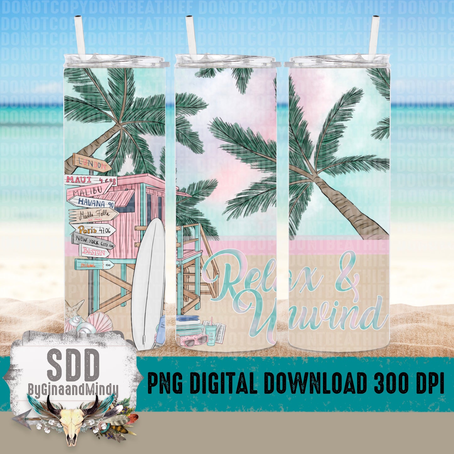 Relax & Unwind Tumbler