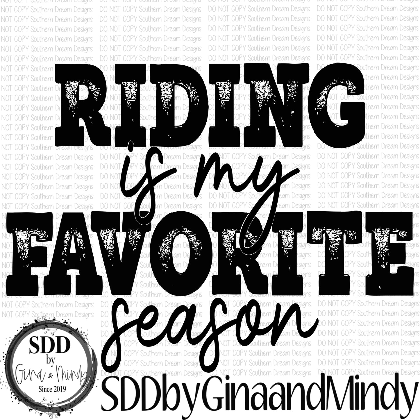 Riding Is My Favorite Season