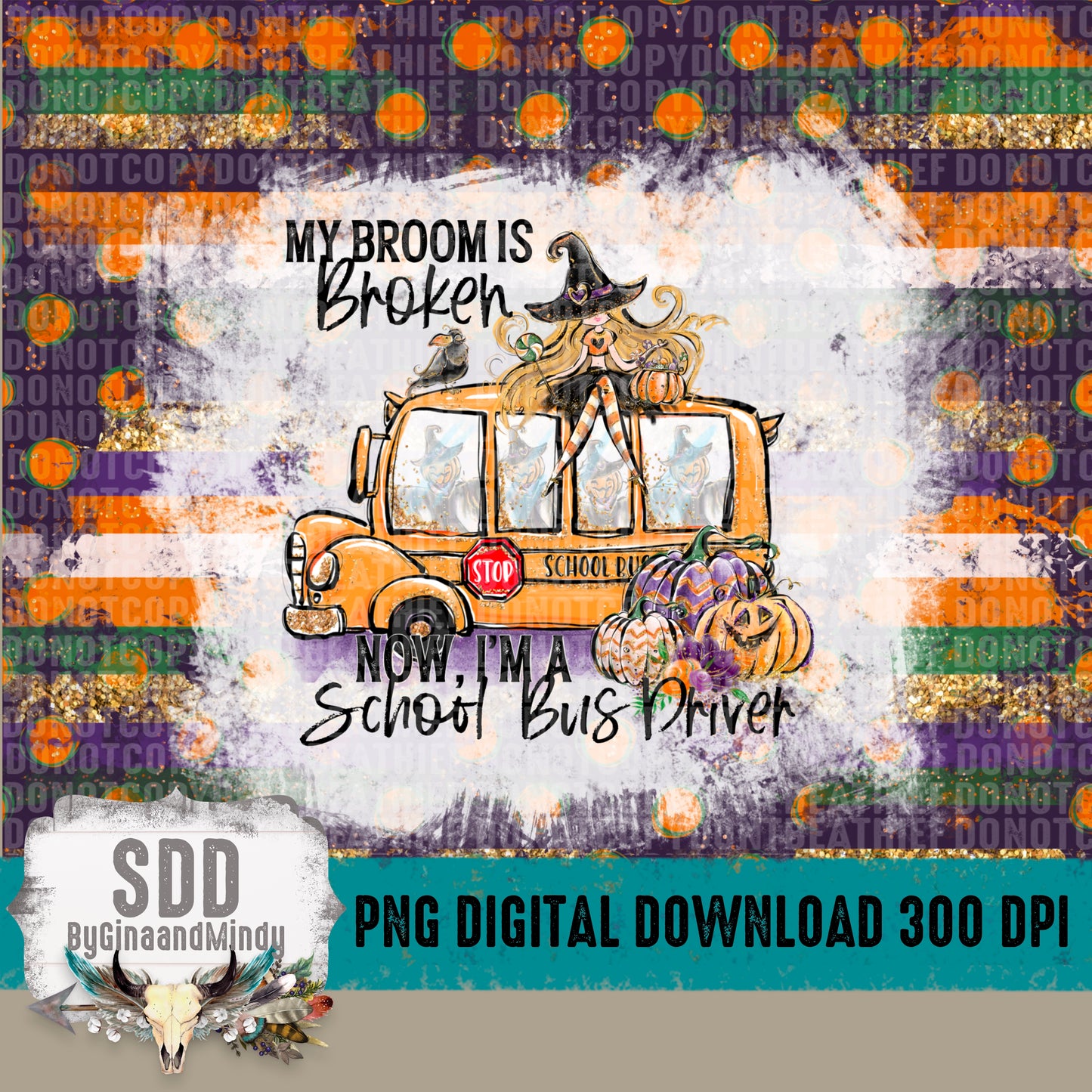 School Bus Driver Blonde 20 oz Tumbler Wrap