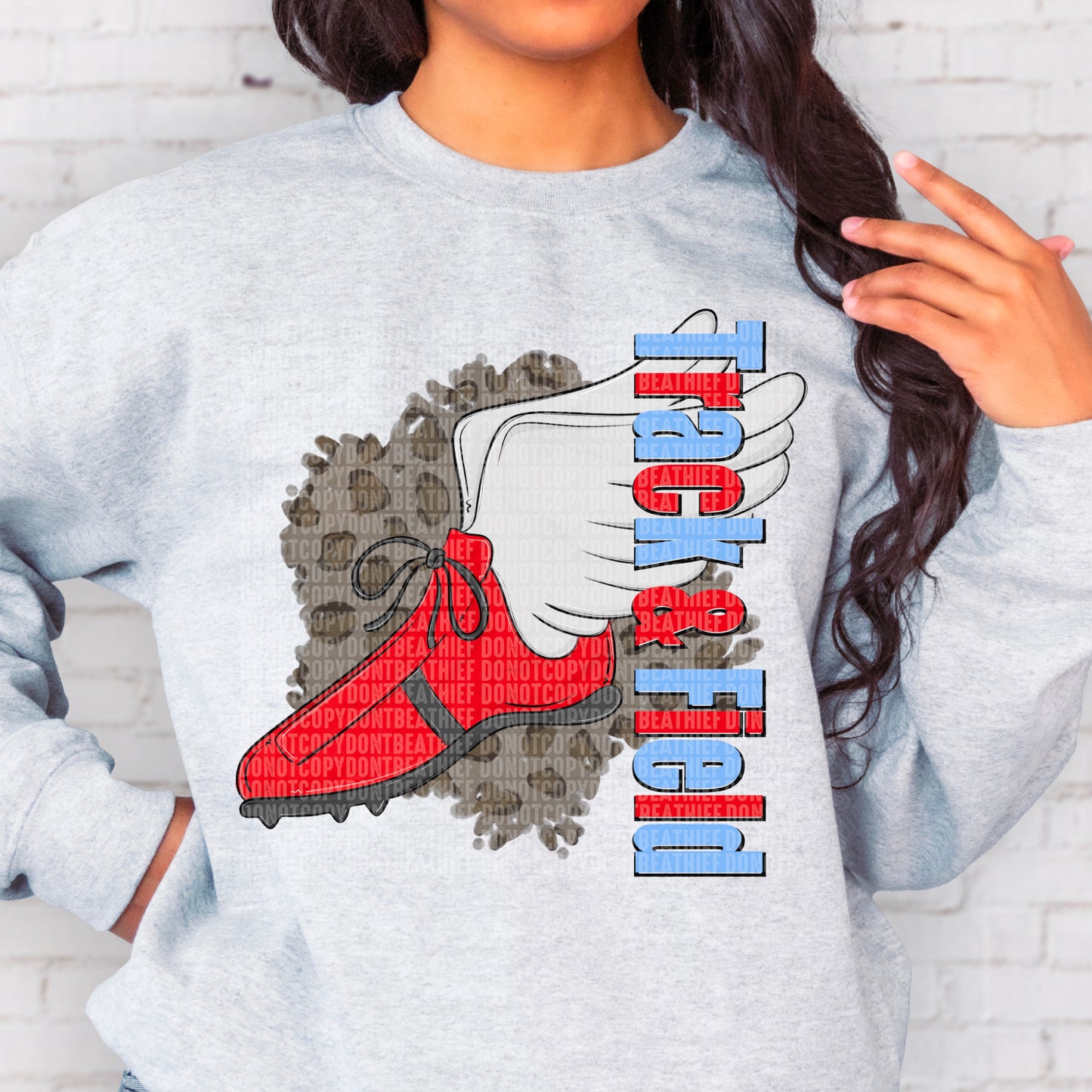 Track and Field Red/Columbia Blue