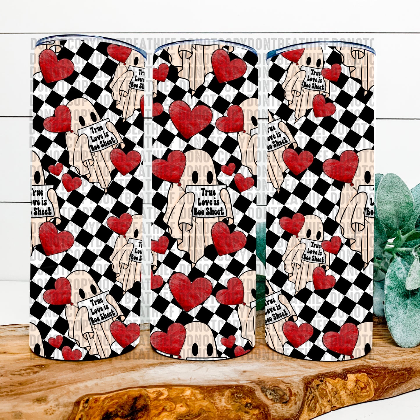 True Love is Boo Sheet Seamless