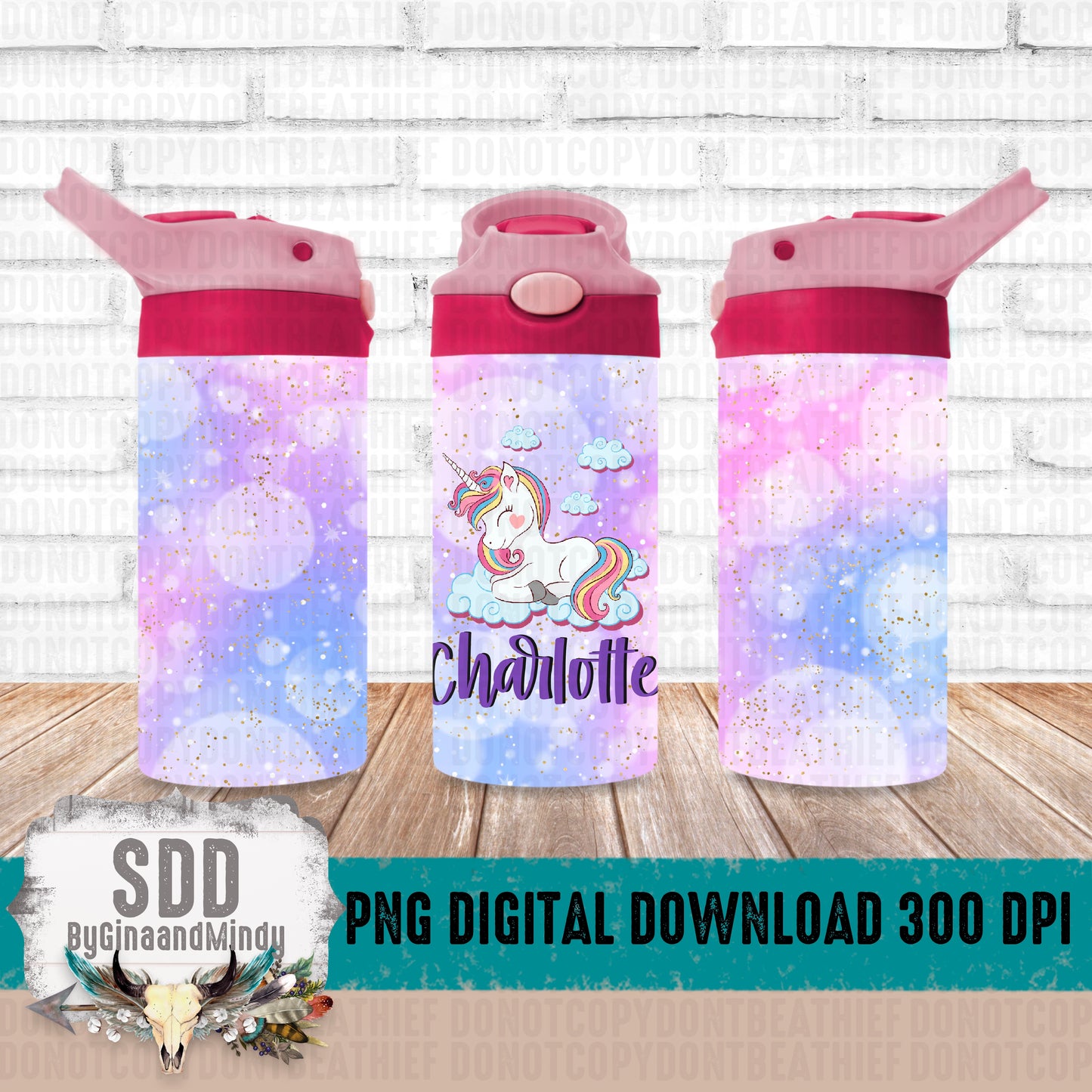 Unicorn Clouds Tumbler