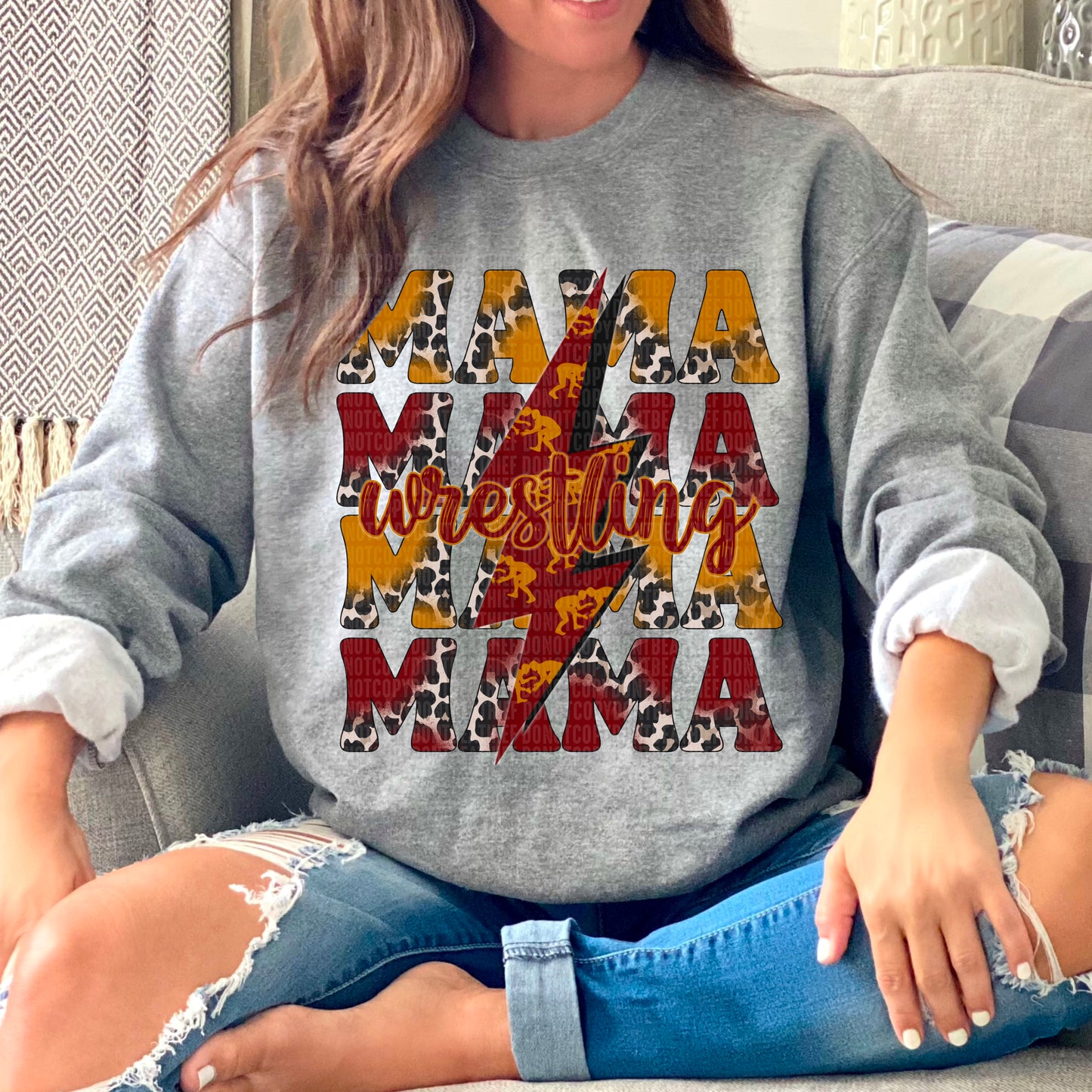 Wrestling Mama Burg/Gold