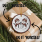 Snowman Family DIY Ornament; 2