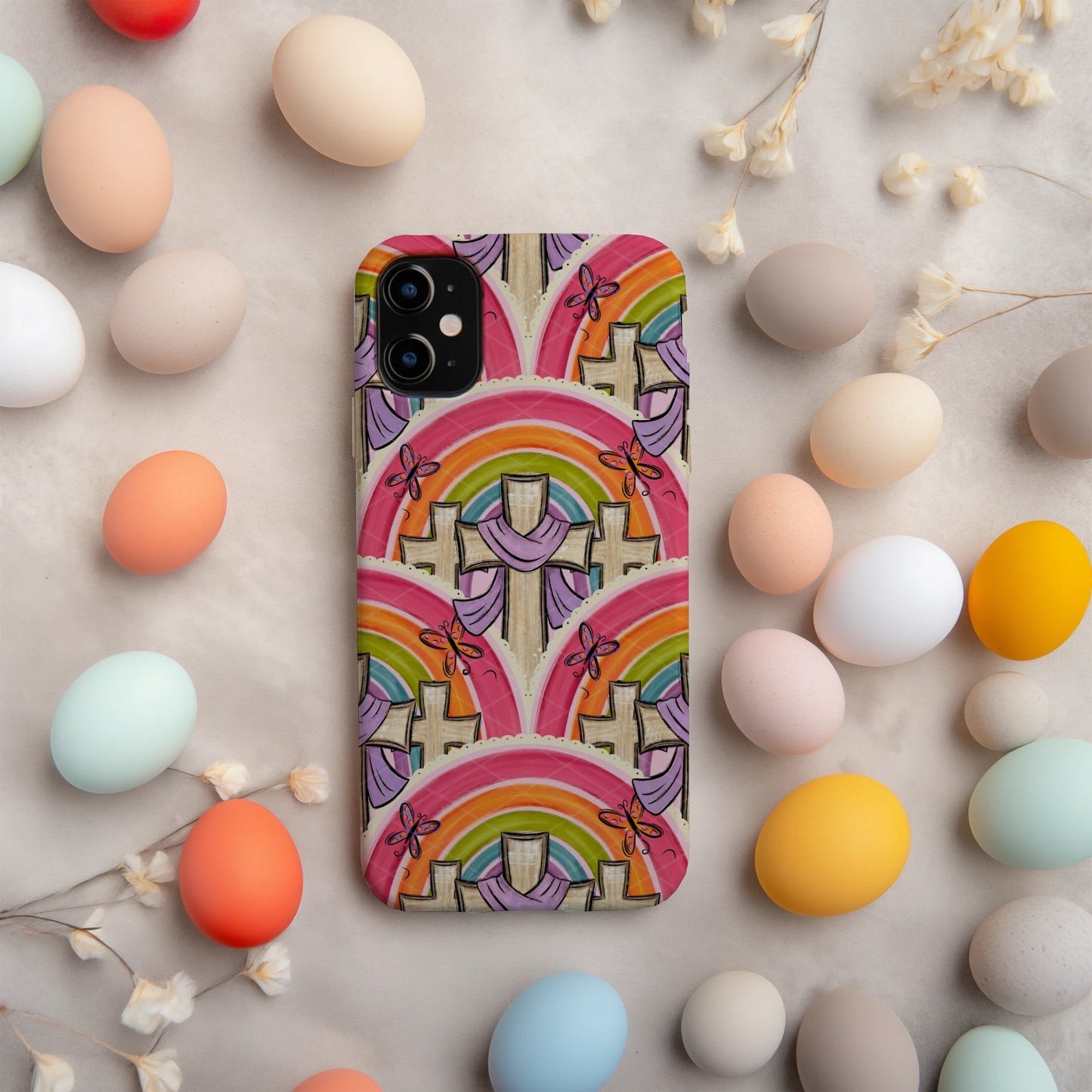 3 Wooden Crosses Seamless Bundle