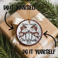 Snowman Family DIY Ornament; 4