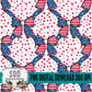 Coquette Patriotic Bow Seamless Bundle