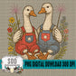 4th of July Vintage Geese