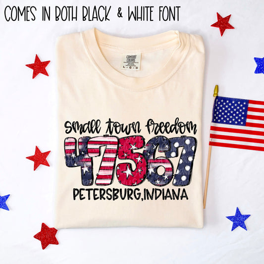 4th of July Zip Code CUSTOM