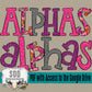 1st 1/2 2026 YEAR ALPHA DOODLE DRIVE