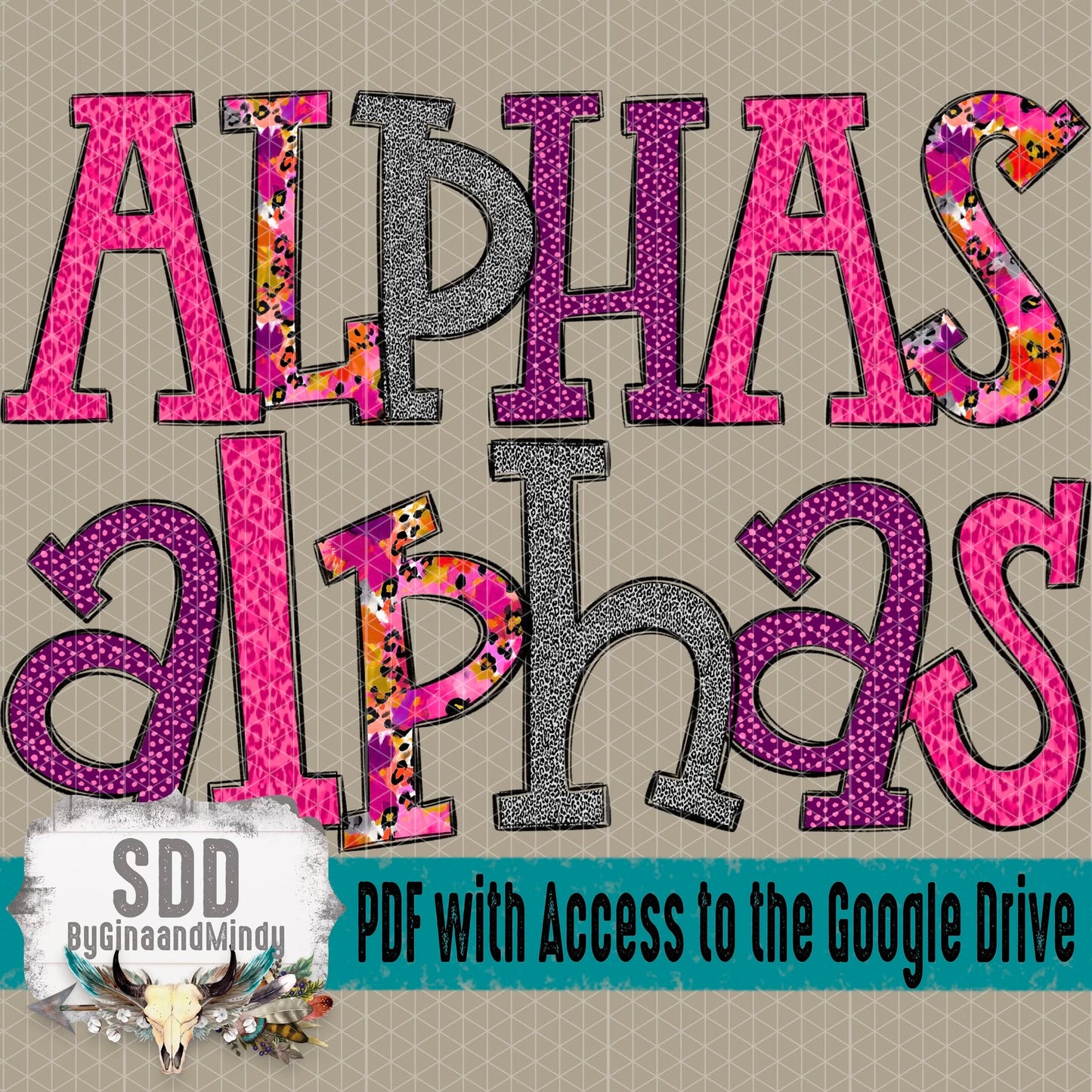 1st 1/2 2026 YEAR ALPHA DOODLE DRIVE