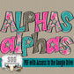 1st 1/2 2026 YEAR ALPHA DOODLE DRIVE