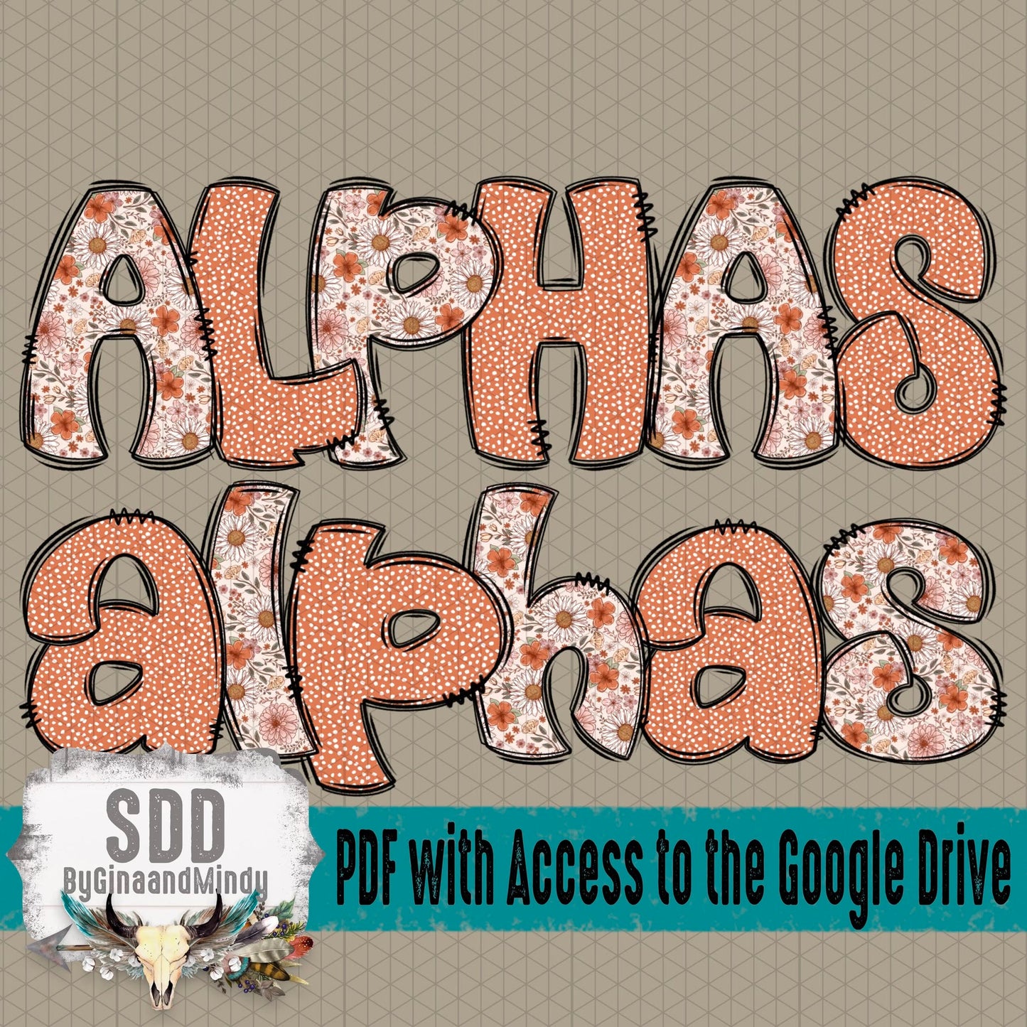 1st 1/2 2026 YEAR ALPHA DOODLE DRIVE