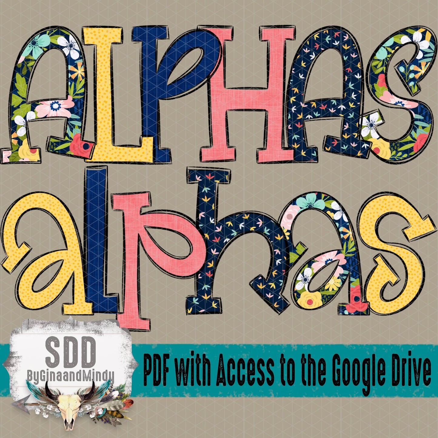 1st 1/2 2026 YEAR ALPHA DOODLE DRIVE