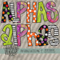 1st 1/2 2026 YEAR ALPHA DOODLE DRIVE