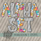 1st 1/2 2026 YEAR ALPHA DOODLE DRIVE