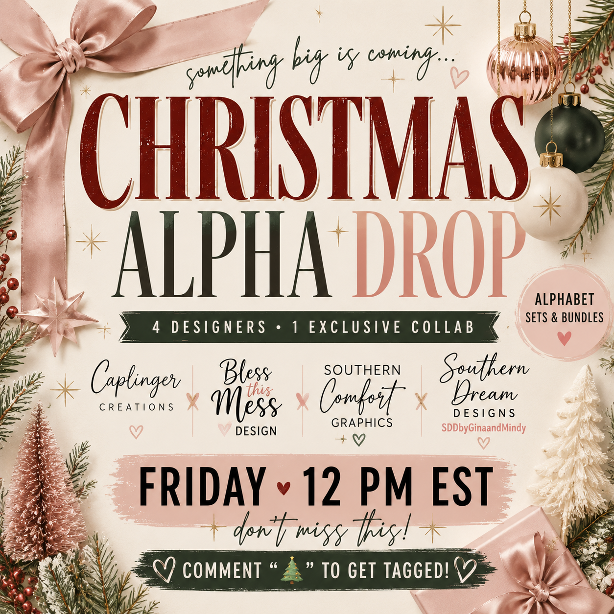 Alpha Collab Bundle; Featuring Caplinger Creations, Bless This Mess Designs, Southern Comfort Graphics