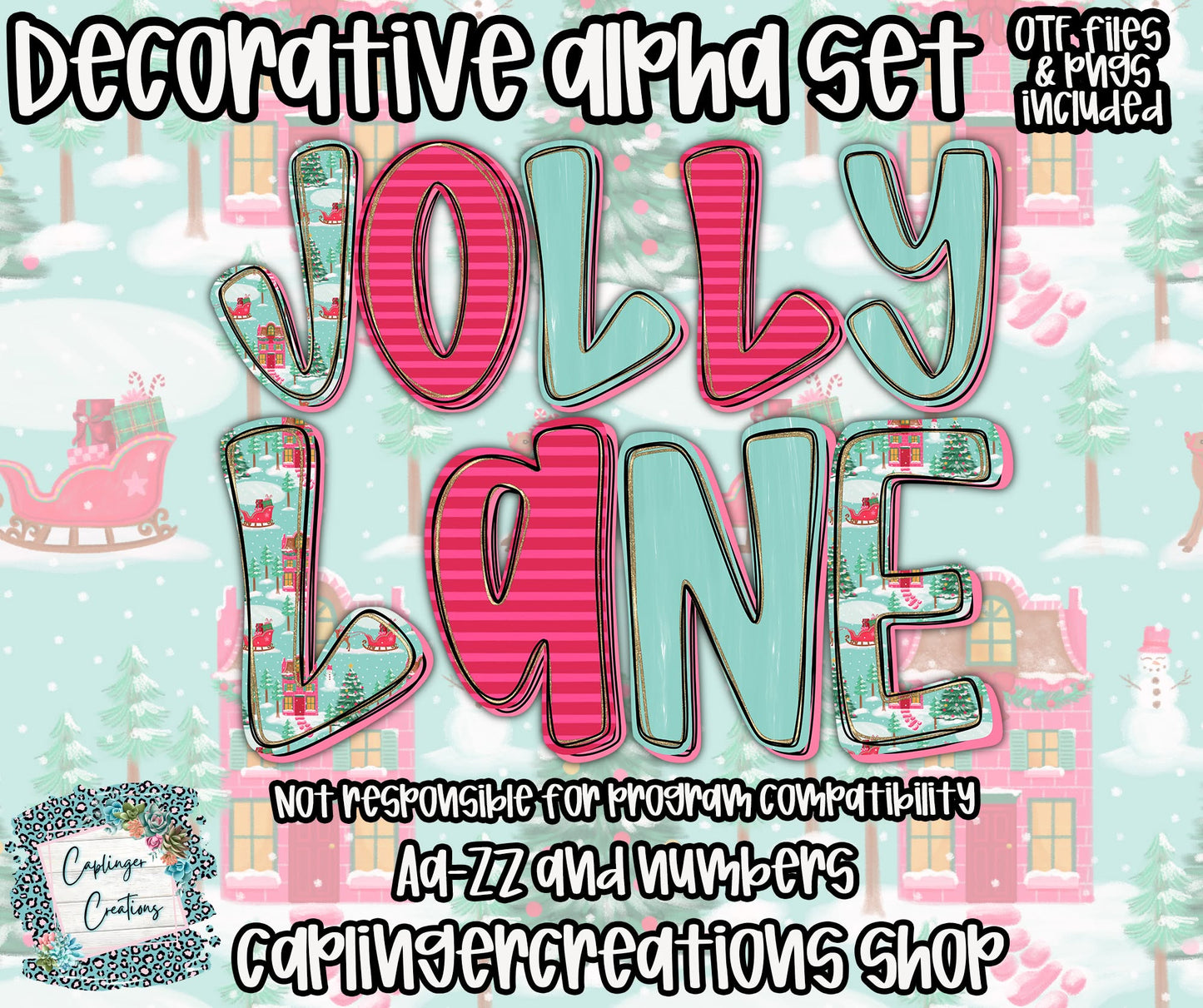 Alpha Collab Bundle; Featuring Caplinger Creations, Bless This Mess Designs, Southern Comfort Graphics