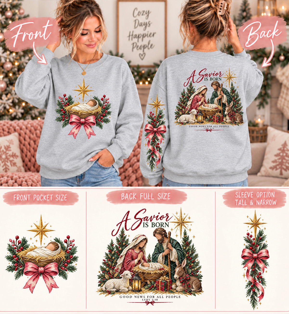 A Savior is Born Textured Bundle