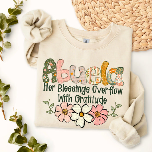 Boho Floral; Abuela