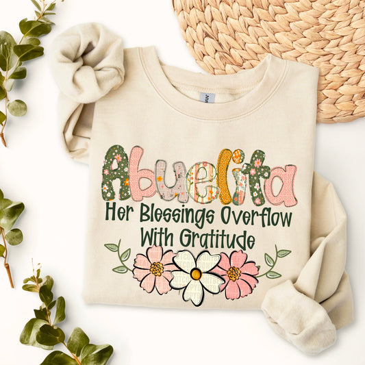 Boho Floral; Abuelita
