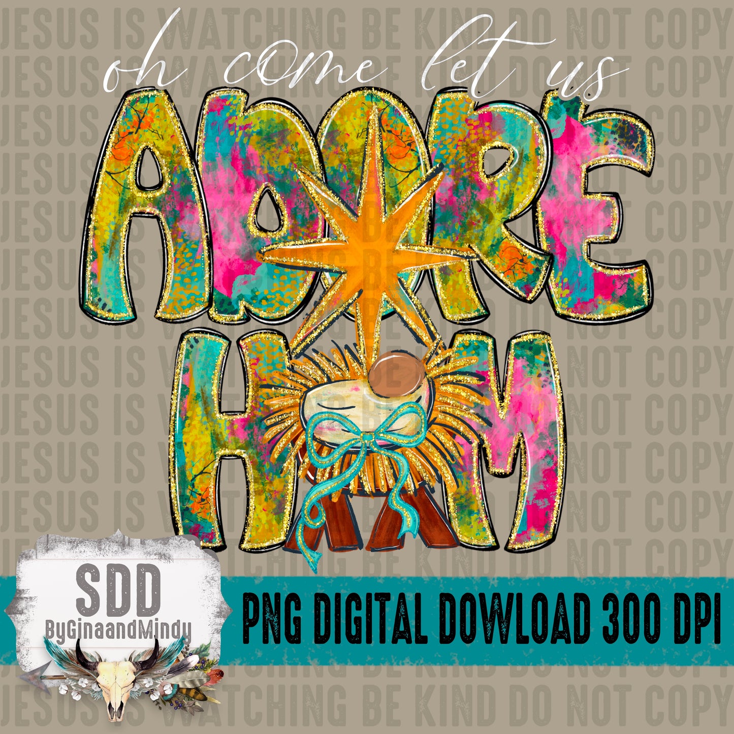 oh come let us ADORE HIM Bundle