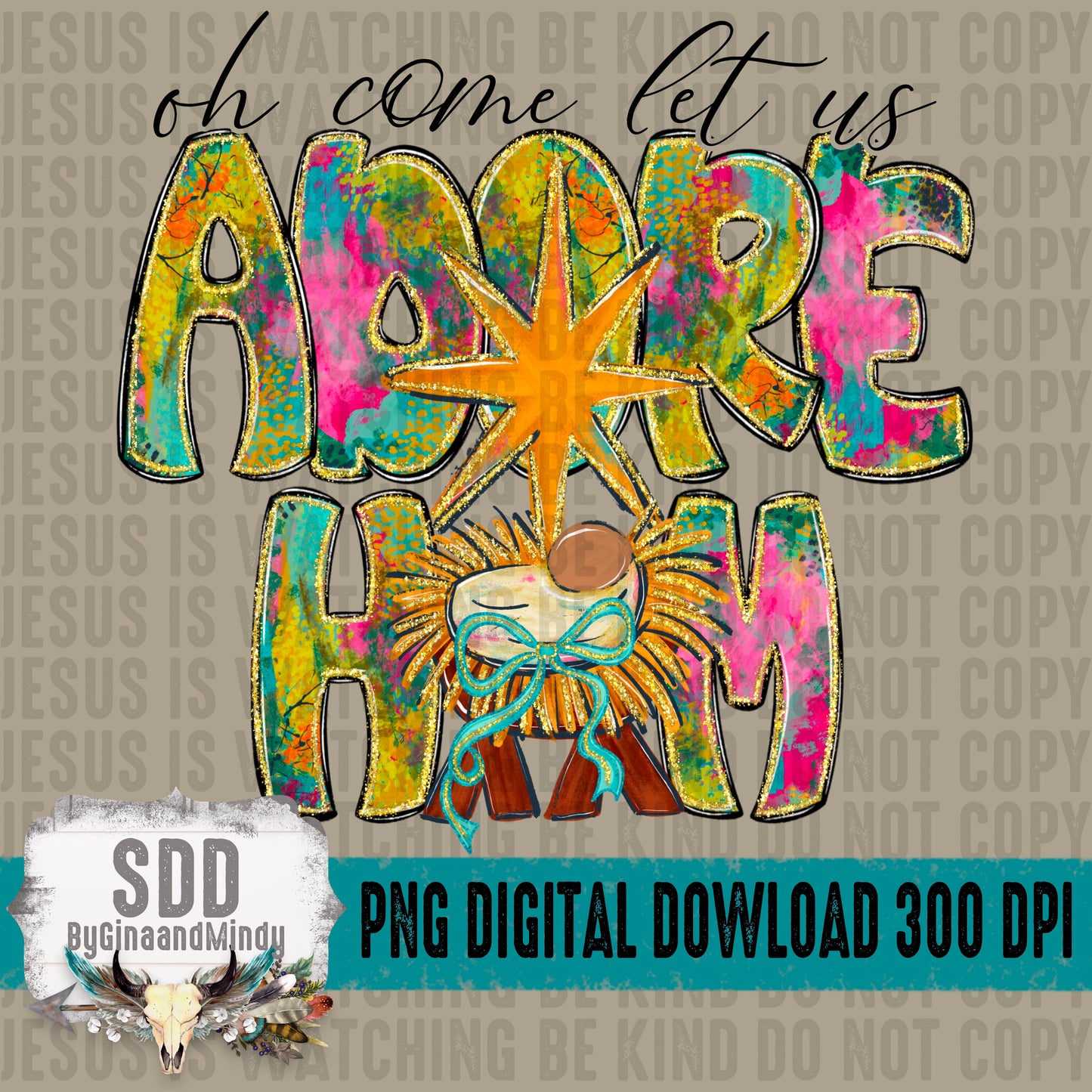 oh come let us ADORE HIM Bundle